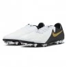 Nike Phantom Gx Ii Academy Ag Bianco Nero Oro - Scarpe Da Calcio Uomo