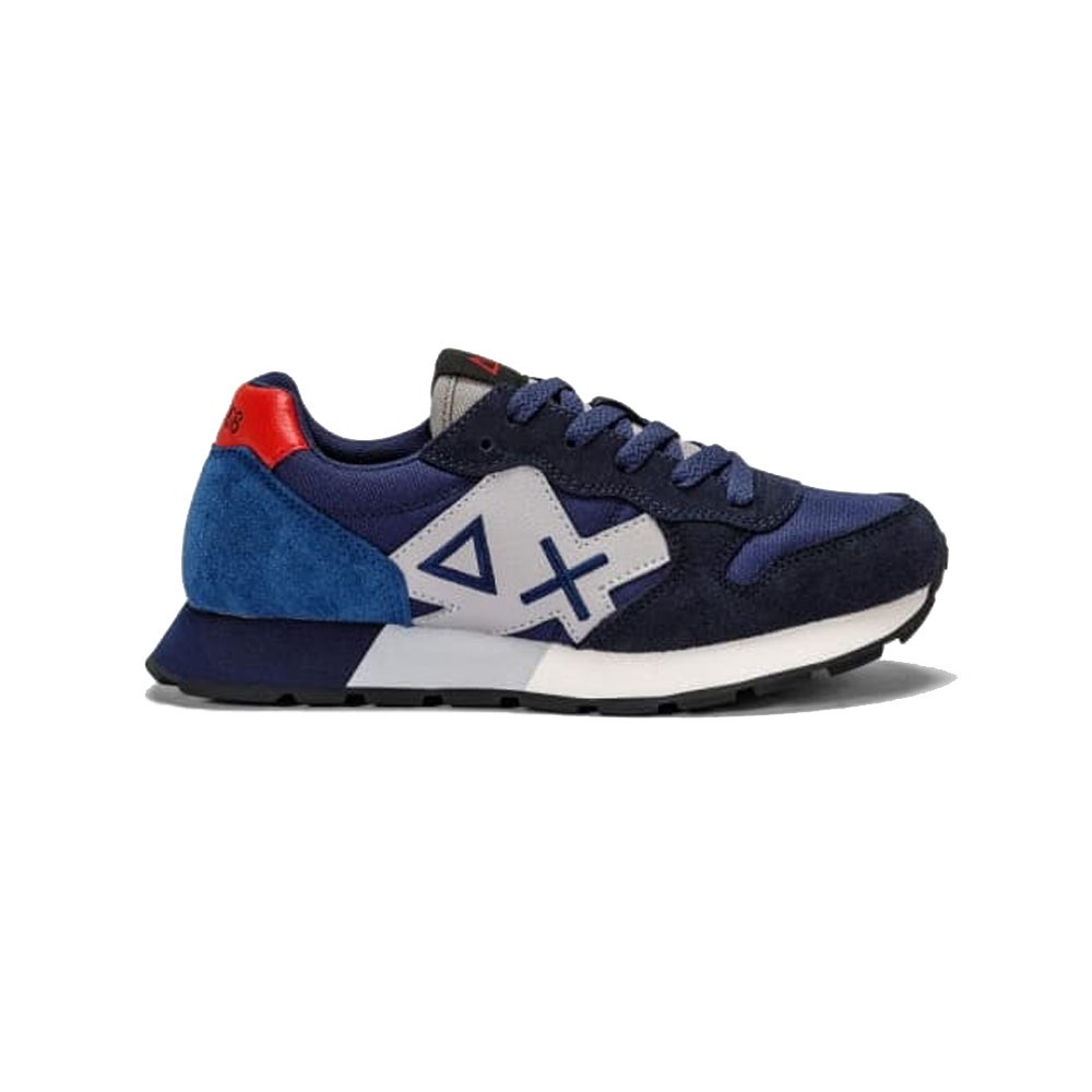 Sun 68 Jaki Solid Gs Blu Grigio - Scarpe Ginnastica Bambino 37