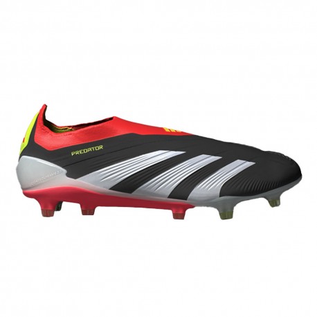 ADIDAS Predator Elite Ll Fg Nero Bianco - Scarpe Da Calcio Uomo