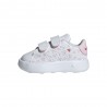 ADIDAS Advantage Cf Td Cuore Bianco Rosa - Sneakers Bambina