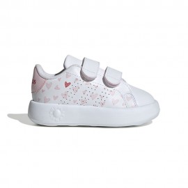 ADIDAS Advantage Cf Td Cuore Bianco Rosa - Sneakers Bambina