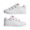 ADIDAS Advantage Cf Ps Cuore Bianco Rosa - Sneakers Bambina
