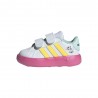 ADIDAS Grand Court Minnie Cf Td Bianco Arancio Scarl - Sneakers Bambina