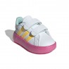 ADIDAS Grand Court Minnie Cf Td Bianco Arancio Scarl - Sneakers Bambina