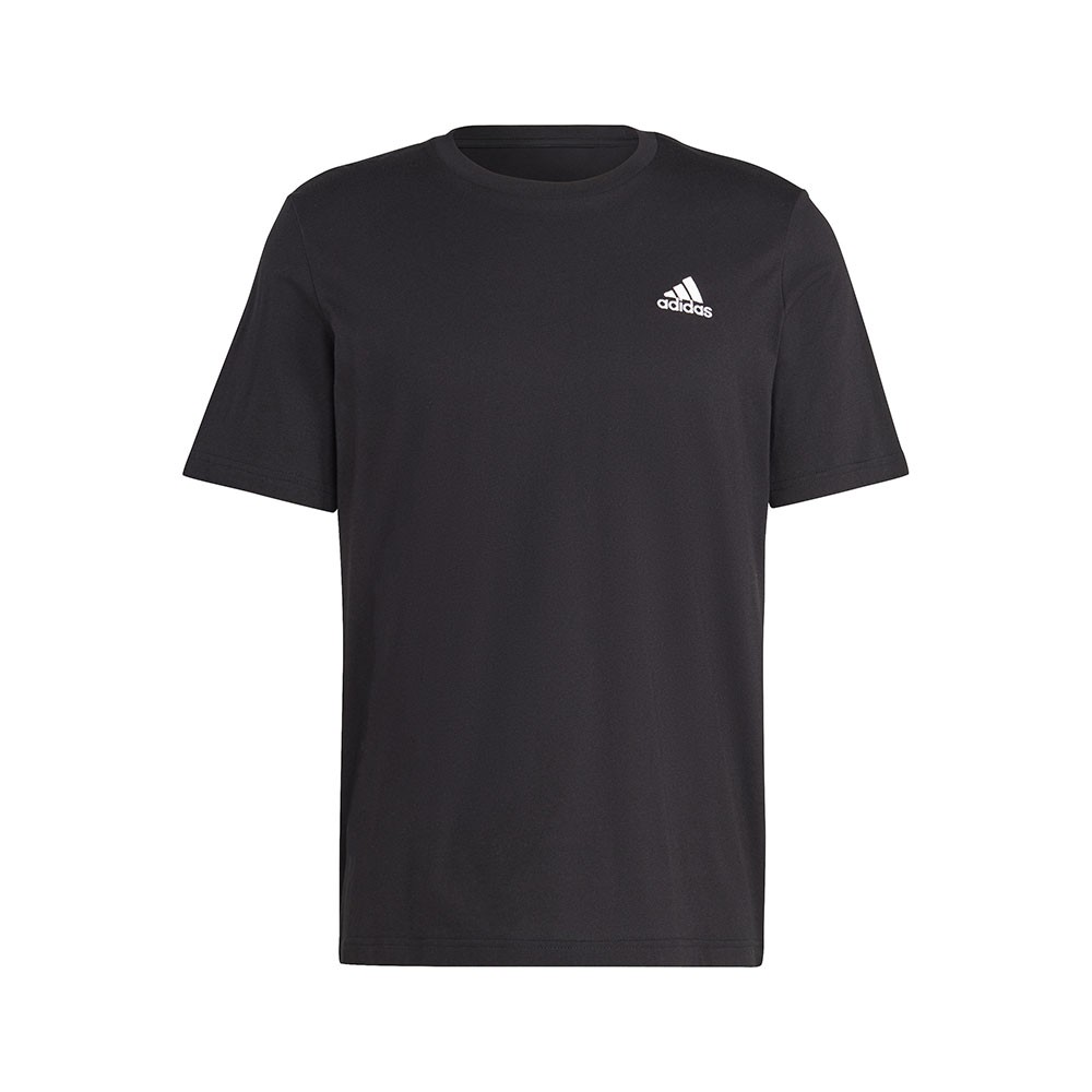 ADIDAS Maglietta Palestra Logo Piccolo Nero Uomo S