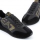 Ea7 Nero&Bianco Vintage Nero Oro - Sneakers Uomo