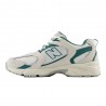 New Balance 530 Mesh Bianco Verde - Sneakers Uomo
