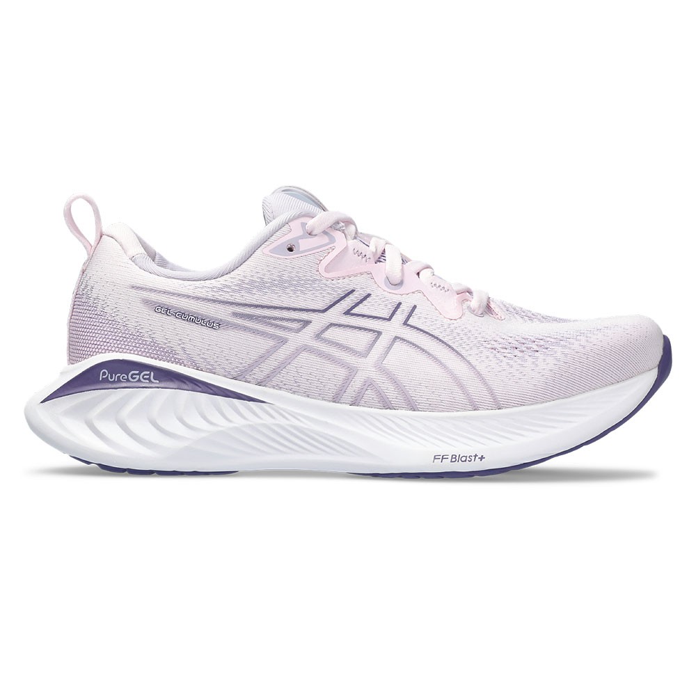 Asics Gel Cumulus 25 Rosa Bianco Viola - Scarpe Running Donna EUR 42 / US 10