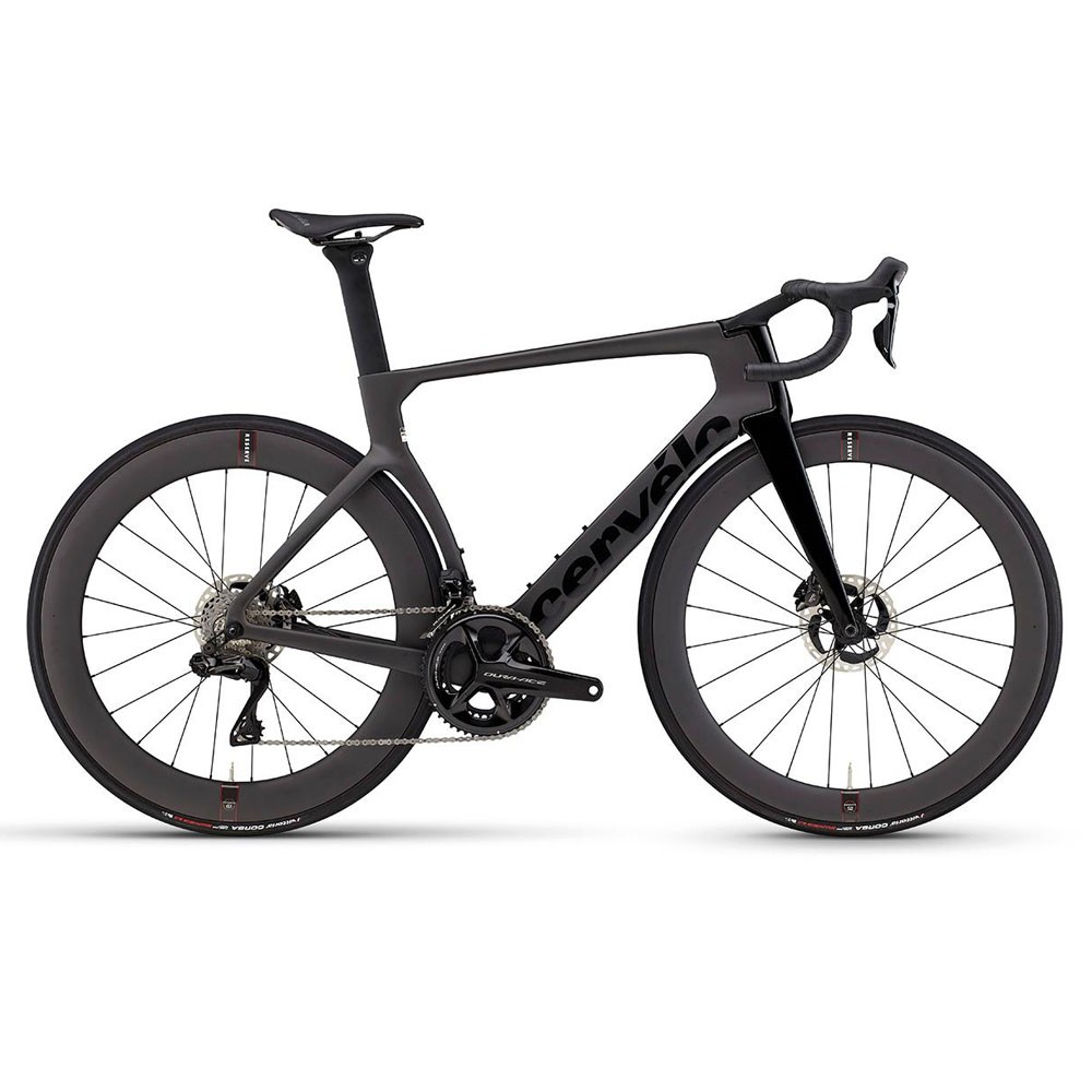 Cervelo S5 Disc Dura-Ace Di2 56 Five Black - Bici Da Corsa Uomo L / 56