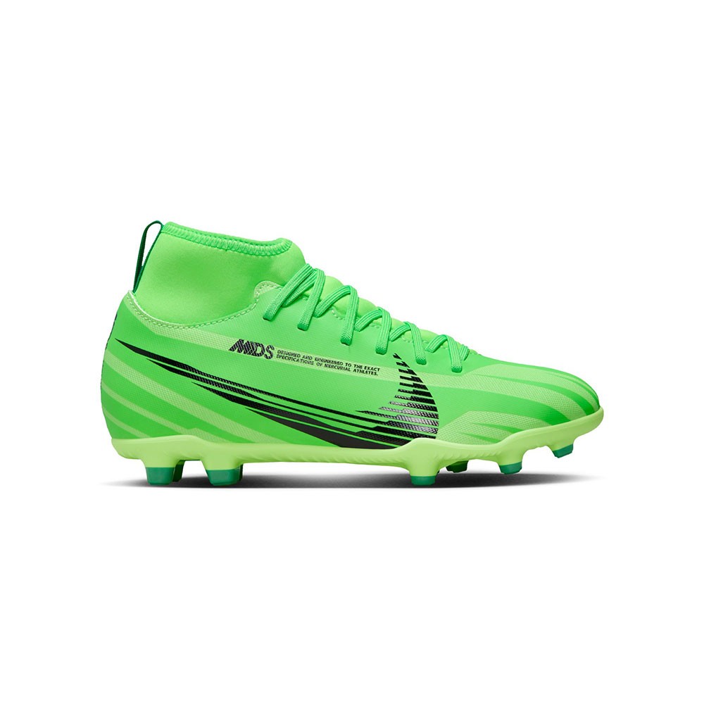 Nike Superfly 9 Club Mds Fg Mg Verde Nero - Scarpe Da Calcio Bambino EUR 38 / US 5.5Y