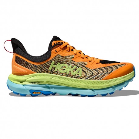 Hoka Mafate Speed 4 Solar Flare Lettuce - Scarpe Trail Running Uomo