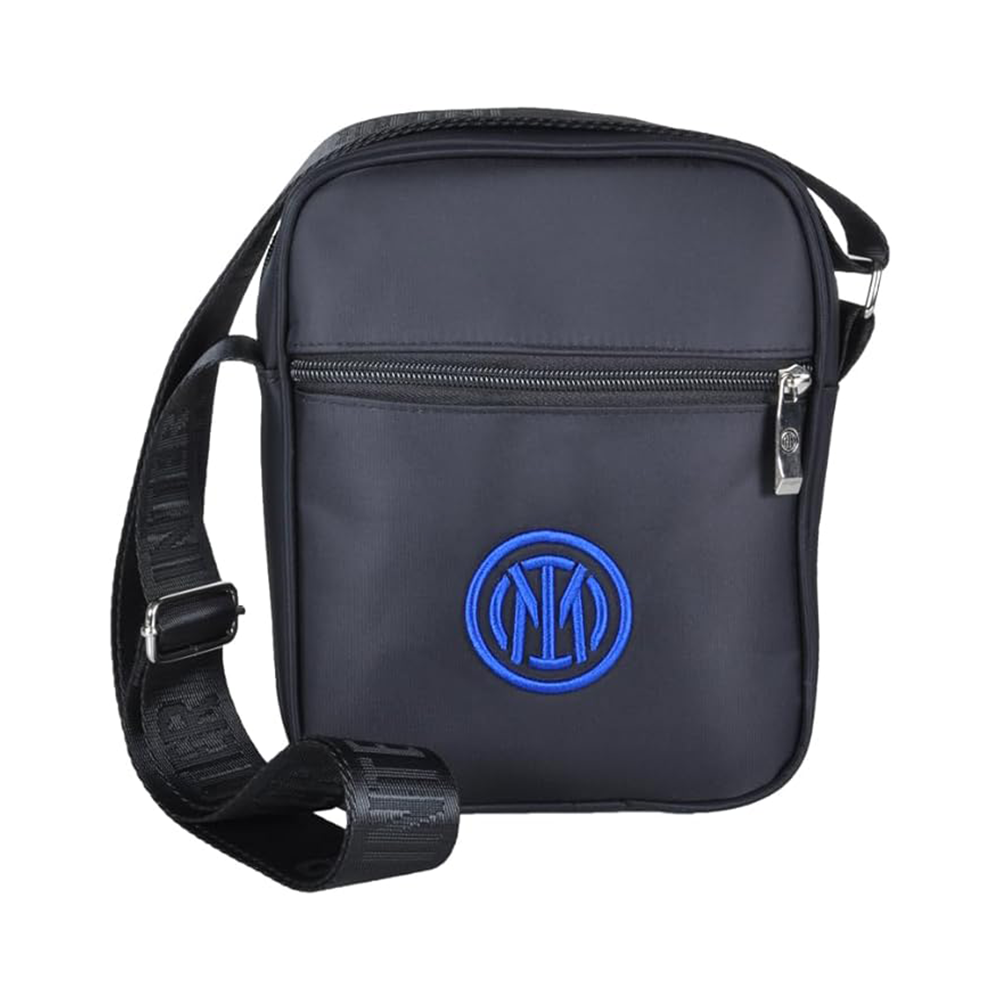 Image of Imma Borsello Inter Ricamo Nero Azzurro Uomo TU cod068