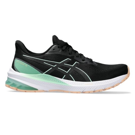 Asics Gt-1000 12 Nero Mint Tint - Scarpe Running Donna