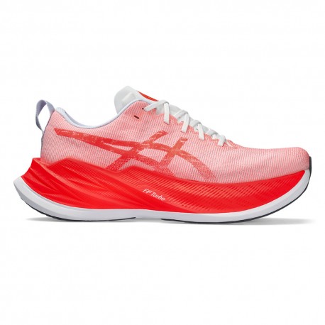 Asics Superblast Bianco Sunrise Rosso - Scarpe Running Uomo