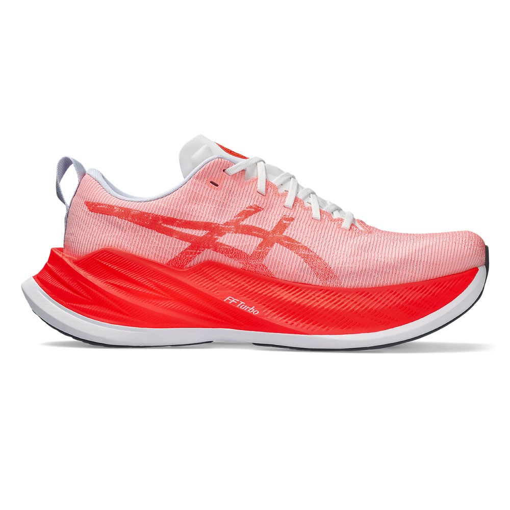 Asics Superblast Bianco Sunrise Rosso - Scarpe Running Uomo EUR 41,5 / US 8
