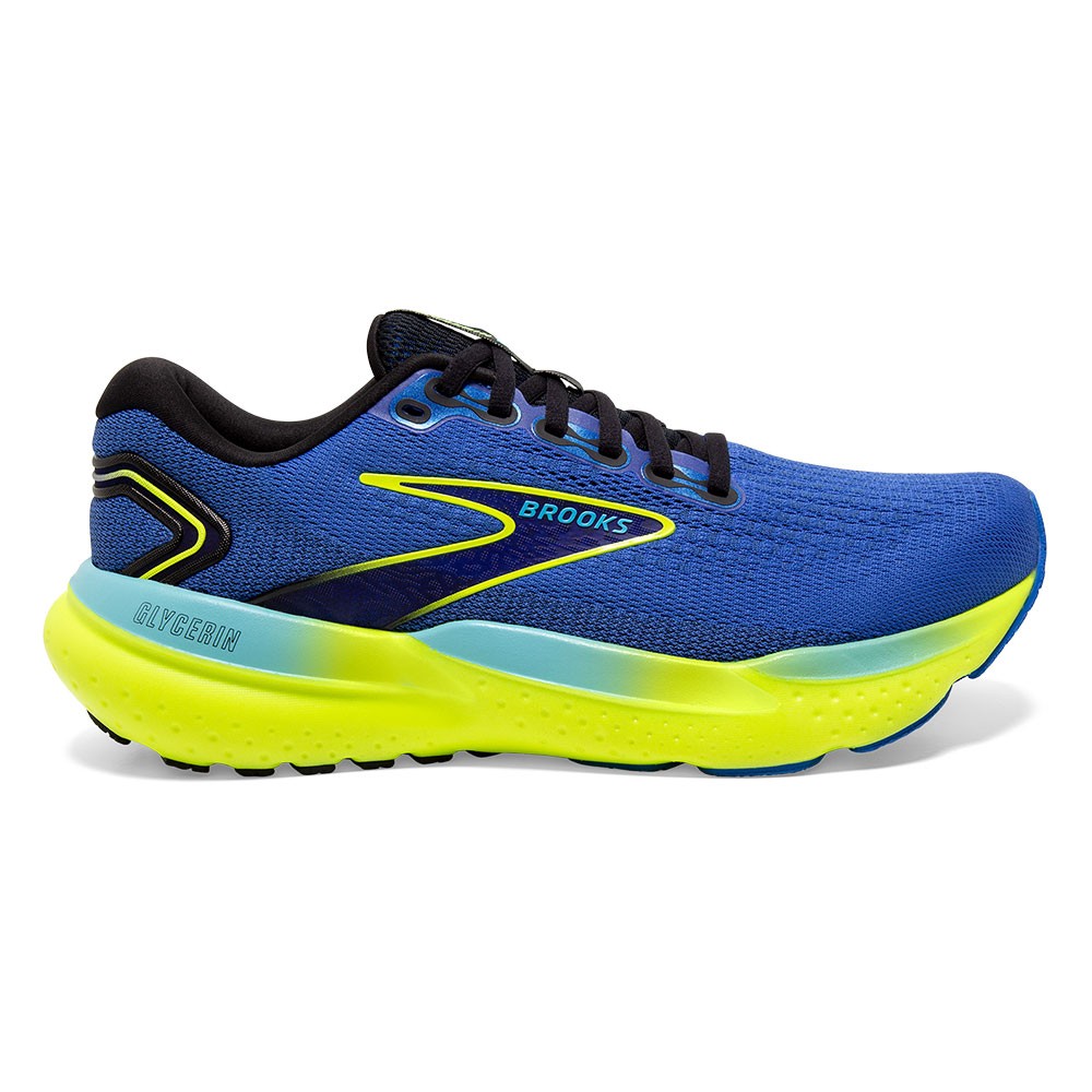 Brooks Glycerin 21 Blu Giallo - Scarpe Running Uomo EUR 46,5 / US 12,5