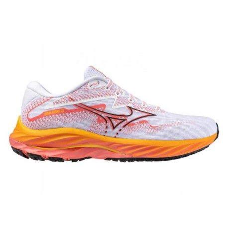 Mizuno Wave Rider Bianco Nero Arancione Scarpe Running Donna Acquista online su Sportland