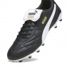 Puma King Top Fg/Ag Nero Bianco - Scarpe Da Calcio Uomo