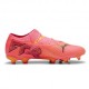 Puma Future 7 Pro + Fg/Ag Arancio Nero - Scarpe Da Calcio Uomo