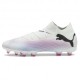 Puma Future 7 Pro Fg/Ag Bianco Rosa Nero - Scarpe Da Calcio Uomo