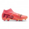 Puma Future 7 Match + Ll Fg/Ag Arancio Nero - Scarpe Da Calcio Uomo