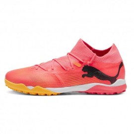 Puma Future 7 Match Tt Arancio Nero - Scarpe Da Calcio Uomo