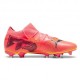 Puma Future 7 Match Fg/Ag Arancio Nero - Scarpe Da Calcio Uomo