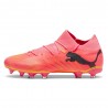 Puma Future 7 Match Fg/Ag Arancio Nero - Scarpe Da Calcio Uomo