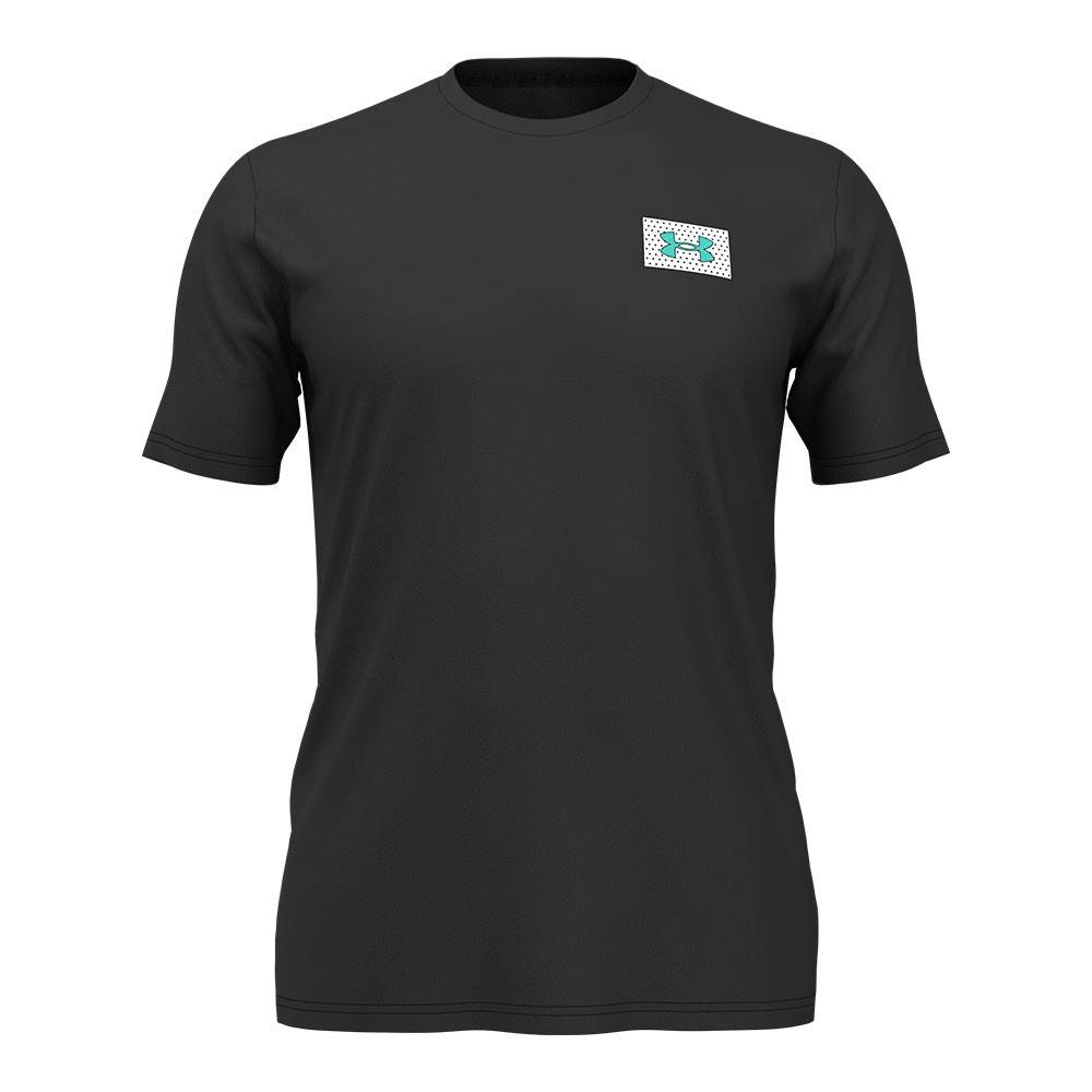 Under Armour Maglietta Palestra Logo Back Nero Uomo S