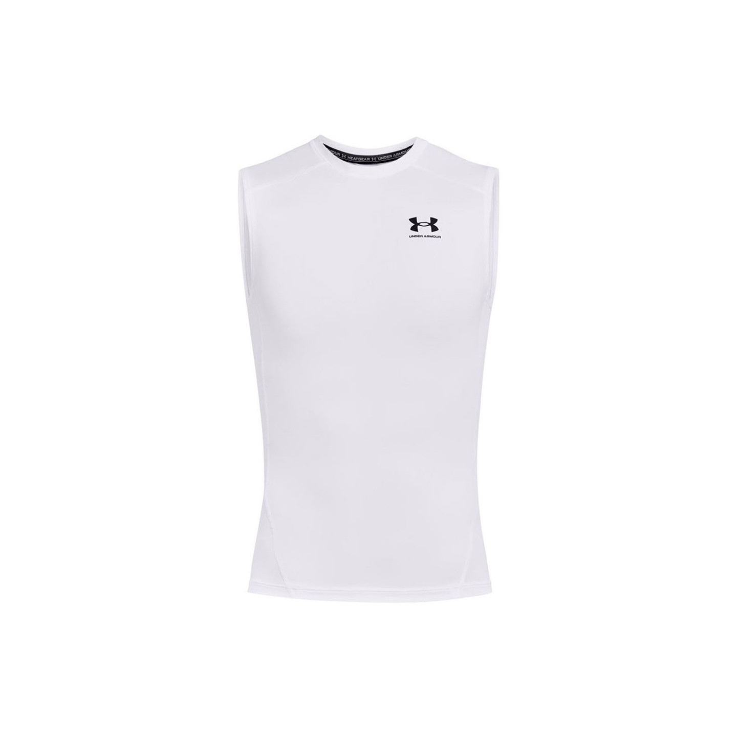 Under Armour Maglietta Palestra Smanicata Bianco Uomo S