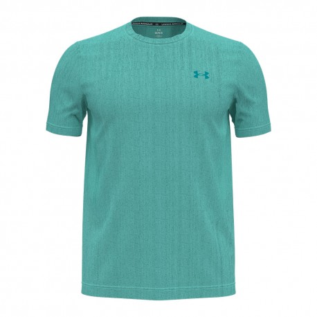 Under Armour Maglietta Palestra Vanish Seamless Azzurro Uomo