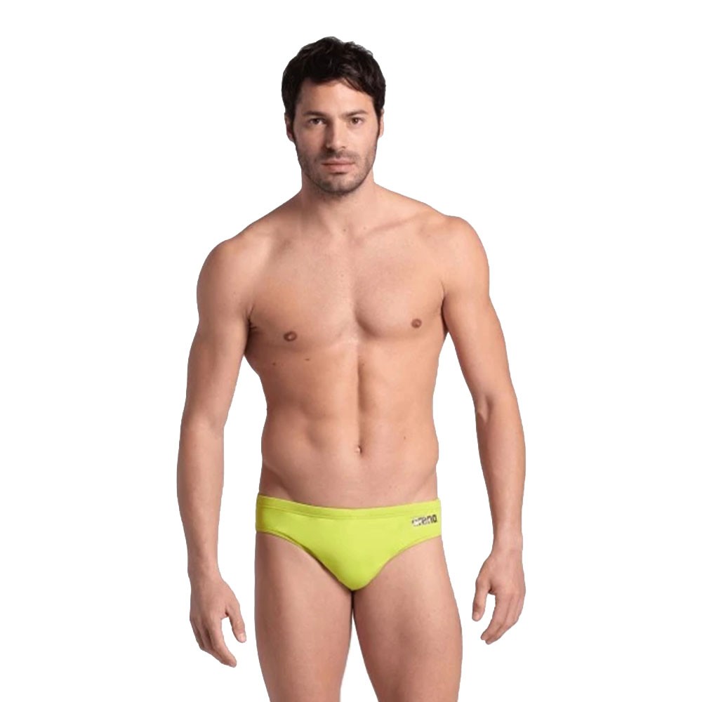 Arena Costume Slip Team Solid Lime Viola Uomo 52