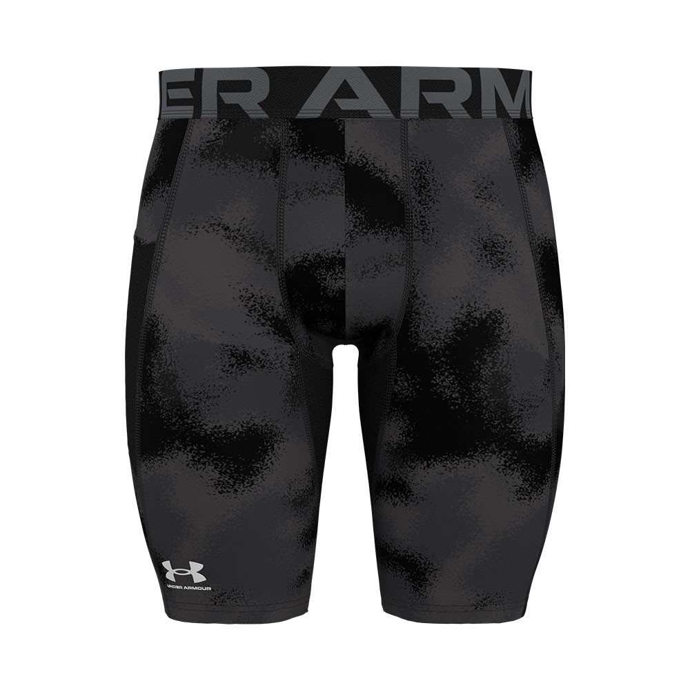 Under Armour Shorts Sportivi Compression Camou Nero Uomo S