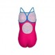 Arena Costume Intero Piscina Daly Fucsia Blu Bambina