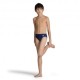 Arena Costume Intero Piscina Slip Graphic 2 Blu Navy Bianco Bambino