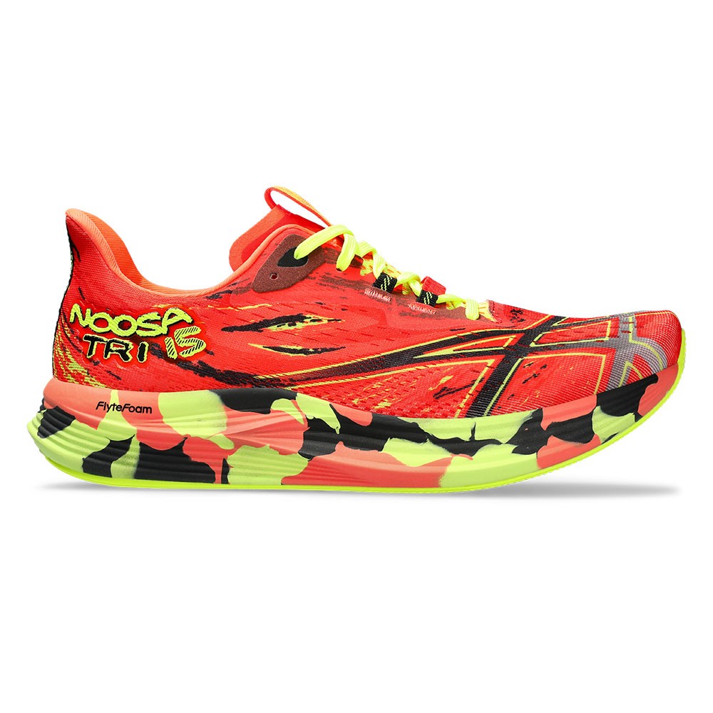 Asics Noosa Tri 15 Sunrise Rosso Nero - Scarpe Running Uomo EUR 46 / US 11,5