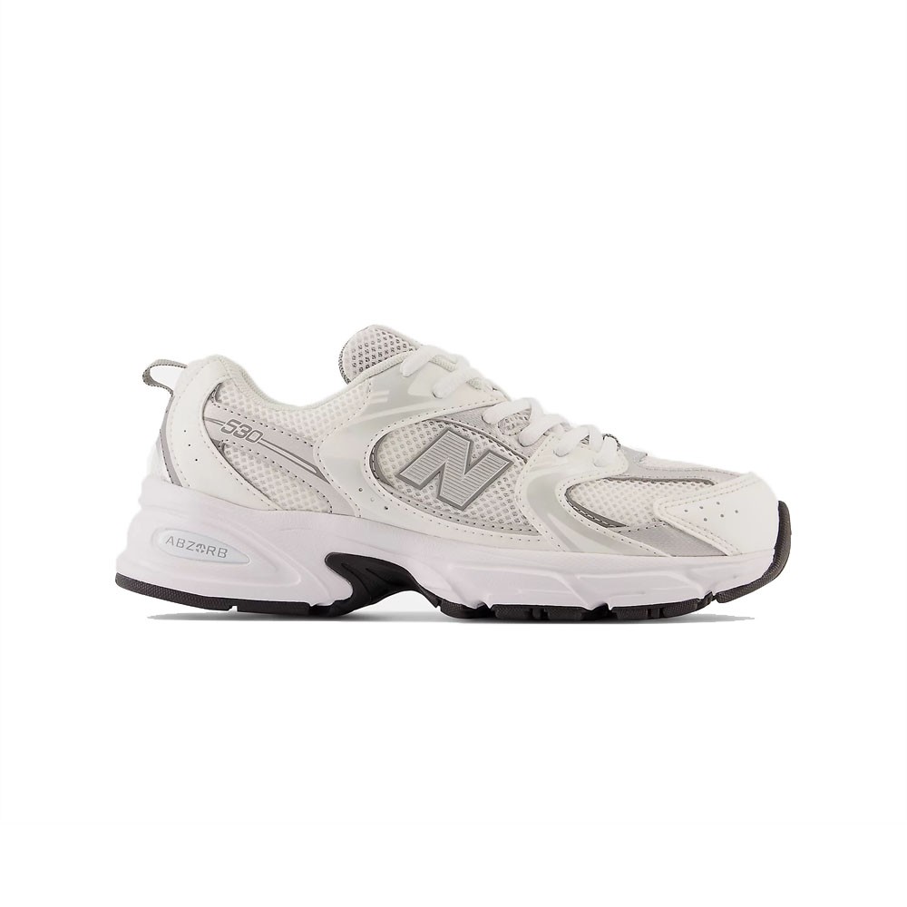 New Balance 530 Mesh GS Bianco Grigio - Sneakers Bambina EUR 21 / US 5