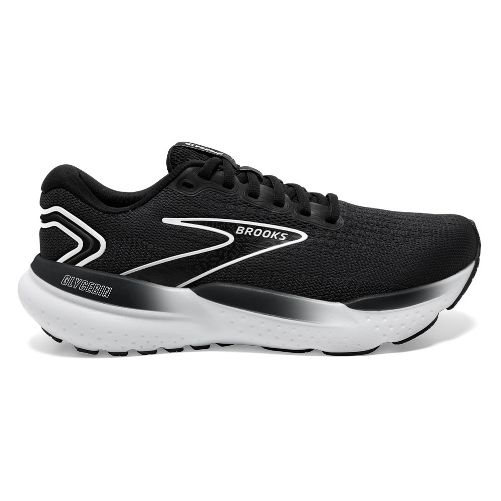 Brooks Glycerin 21 Nero Grigio Bianco - Scarpe Running Uomo EUR 46 / US 12