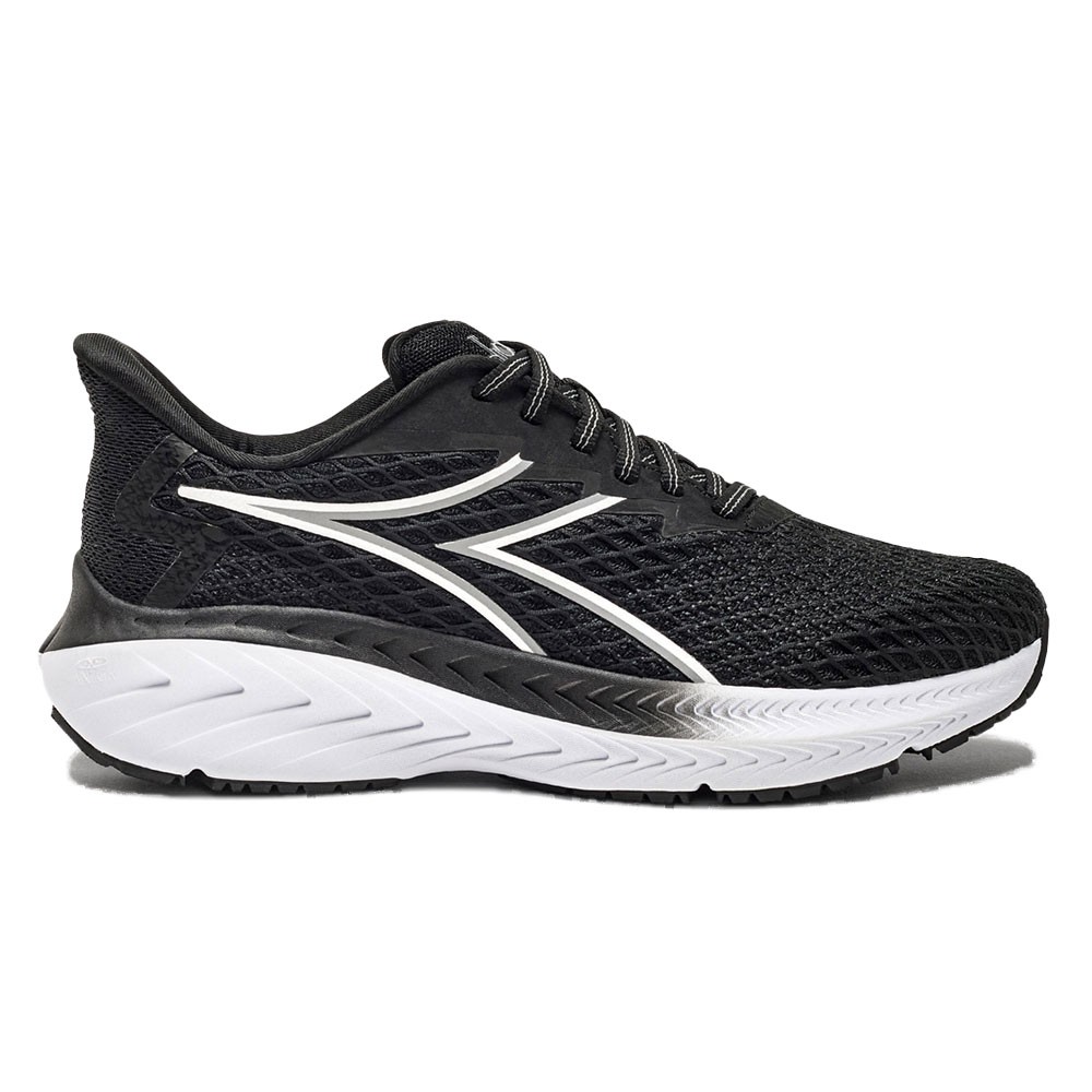Diadora Strada Nero Bianco - Scarpe Running Donna EUR 37 / UK 4.5