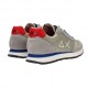 Sun 68 Tom Solid Nylon Grigio Bianco - Sneakers Uomo