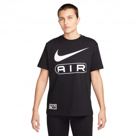 Nike T-Shirt Air Nero Donna