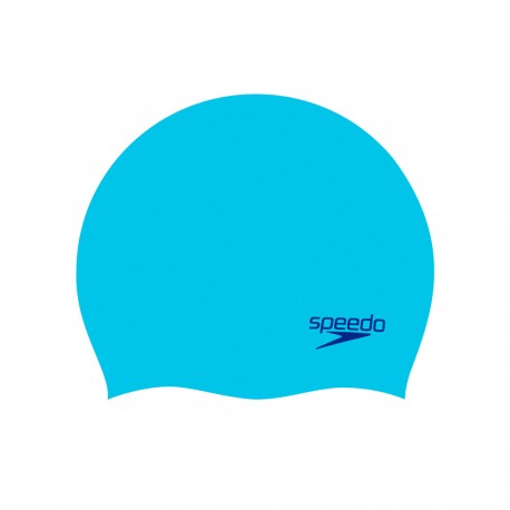 Speedo Cuffia Piscina Silic Moulded Azzurro Blu Bambino