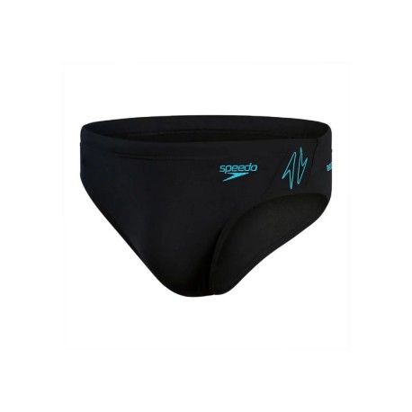 Speedo Costume Slip Hyperbomm Nero Turchese Uomo