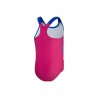 Speedo Costume Intero Piscina Printed Rosa Blu Bambina