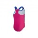 Speedo Costume Intero Piscina Printed Rosa Blu Bambina