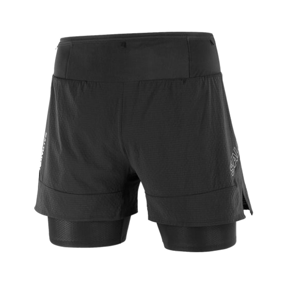 Salomon Short Trail Running Sense 2 In 1 Nero Uomo L