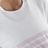 Salomon T-Shirt Trail Running Sense Aero Bianco Viola Donna