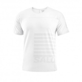 Salomon T-Shirt Trail Running Sense Aero Bianco Uomo