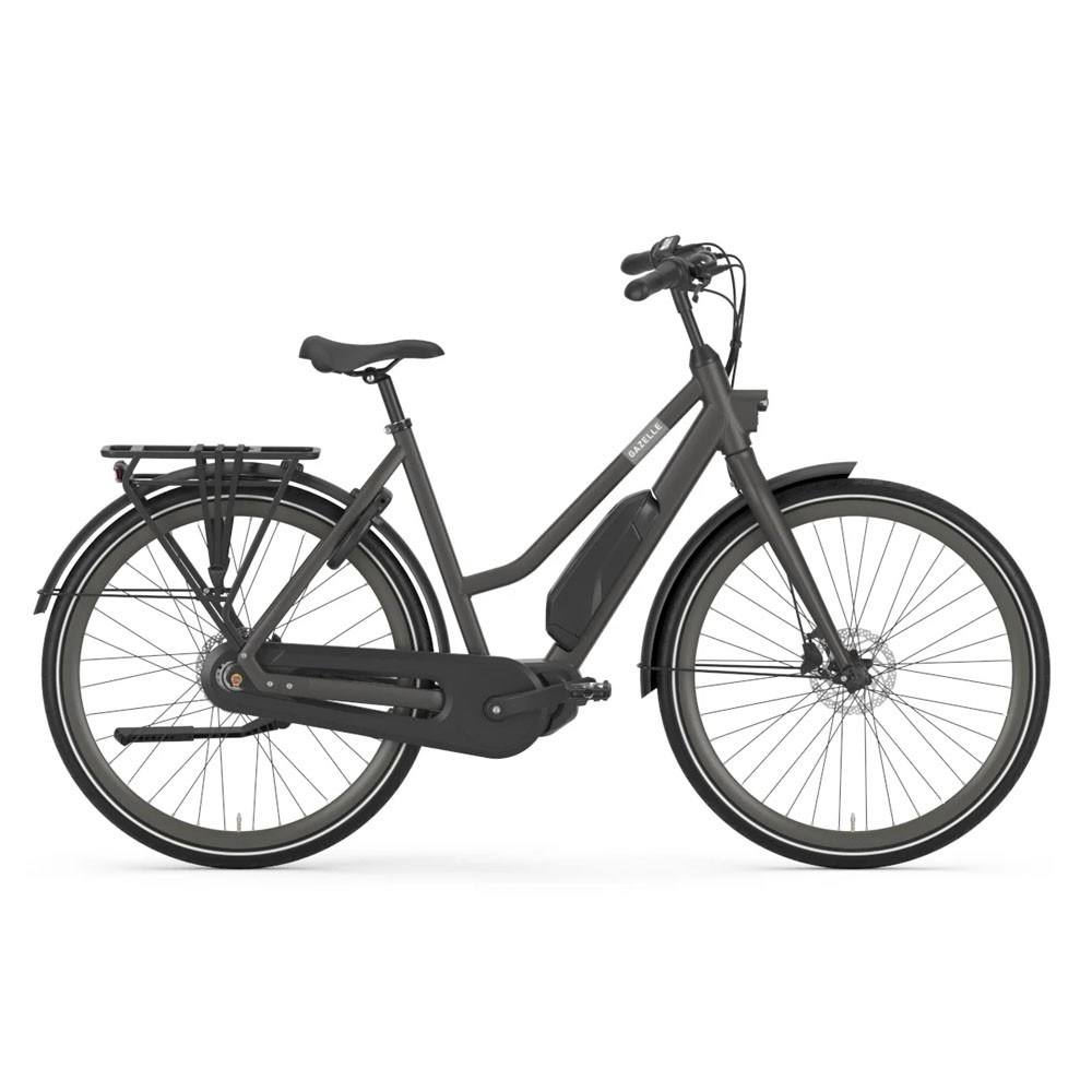 Gazelle Esprit C7 Hms 418WH S/49 Nero - City Bike Elettrica S