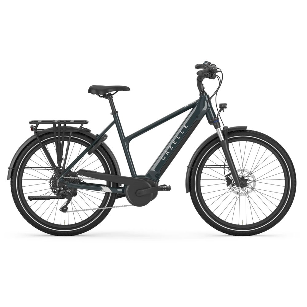 Image of Gazelle Medeo T10 Hmb 500WH S/50 Verde - City Bike Elettrica 50